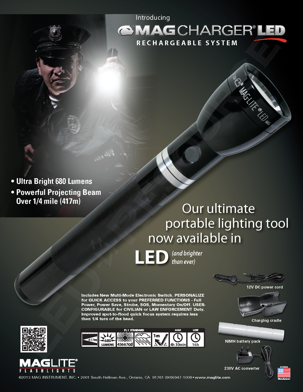Maglite Mag Charger LED Rechargeable System