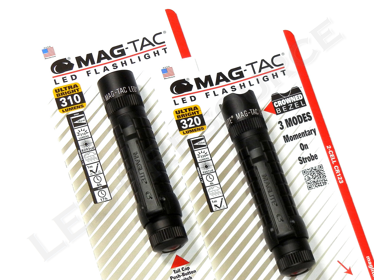 Maglite MAG-TAC LED Flashlight Review -