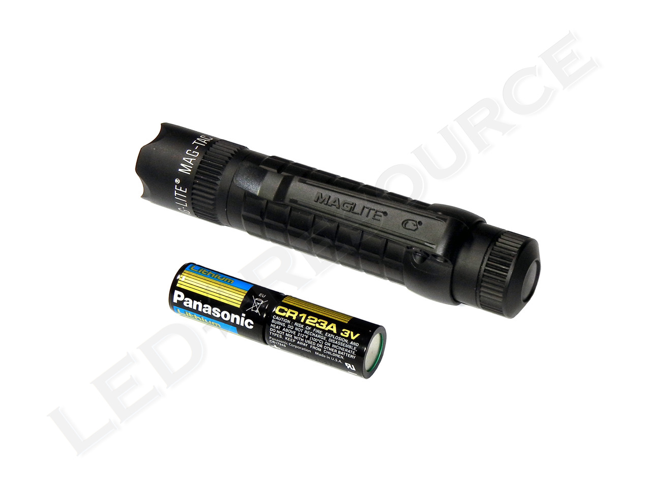 MAG-TAC CR123 LED Flashlight Plain Bezel – Maglite