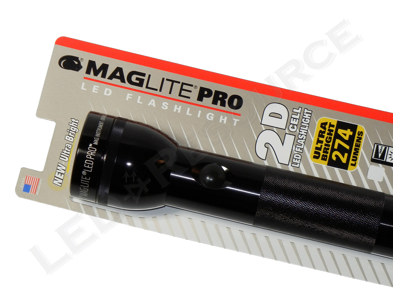 Postage beautiful Drive out Maglite Pro 2D LED Flashlight Review - LED-Resource