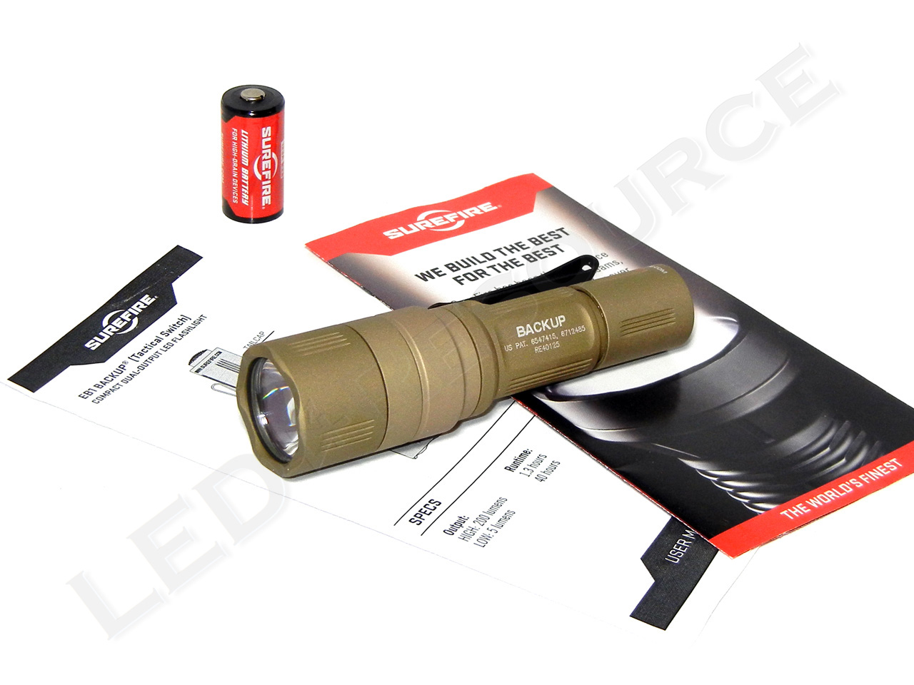 SureFire EB1 Backup Review - LED-Resource