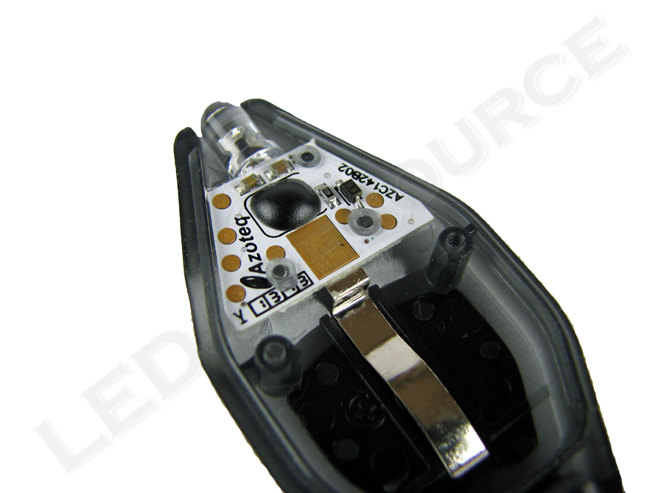 LED Keychain Inova Microlight Swipe-To-Shine Key Chain LED light Smoke Color 