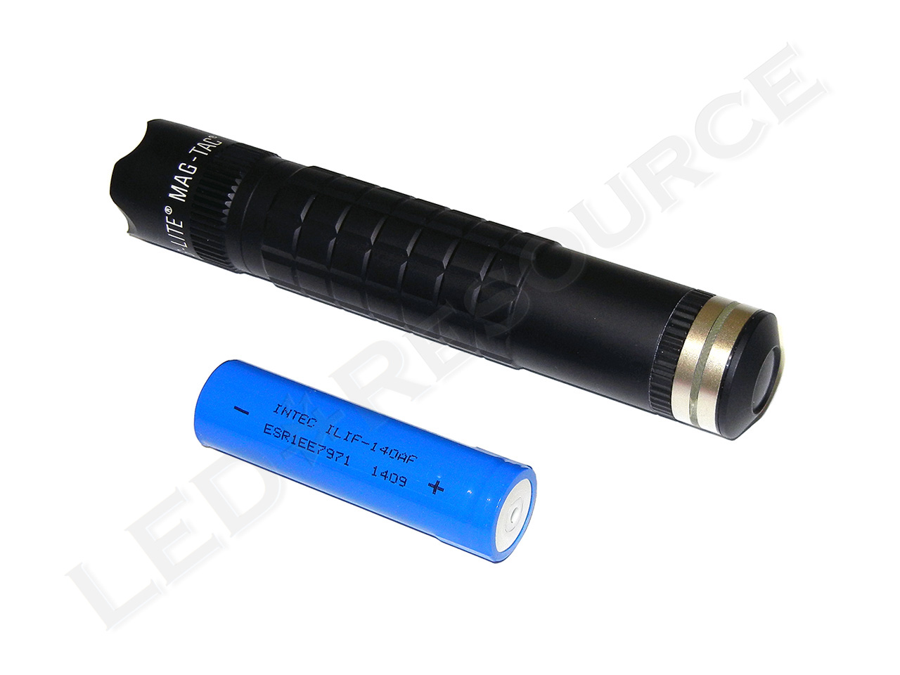 Maglite MagTac Led rechargeable tête crénelée